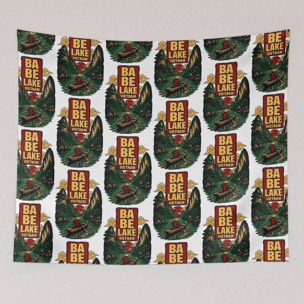 Item preview, Ba Be Lake Vietnam Vintage Travel Tourism designed and sold by TravelersGems.