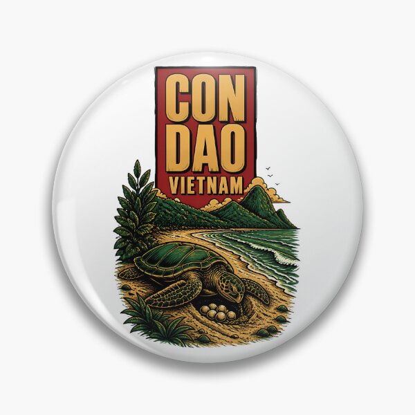 Item preview, Con Dao Vietnam Vintage Travel Tourism designed and sold by TravelersGems.