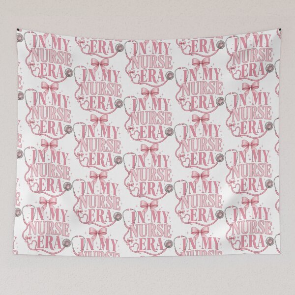 Item preview, In My Nurse Era Pink Coquette Bow Stethoscope Funny Nurse designed and sold by StyxIND.