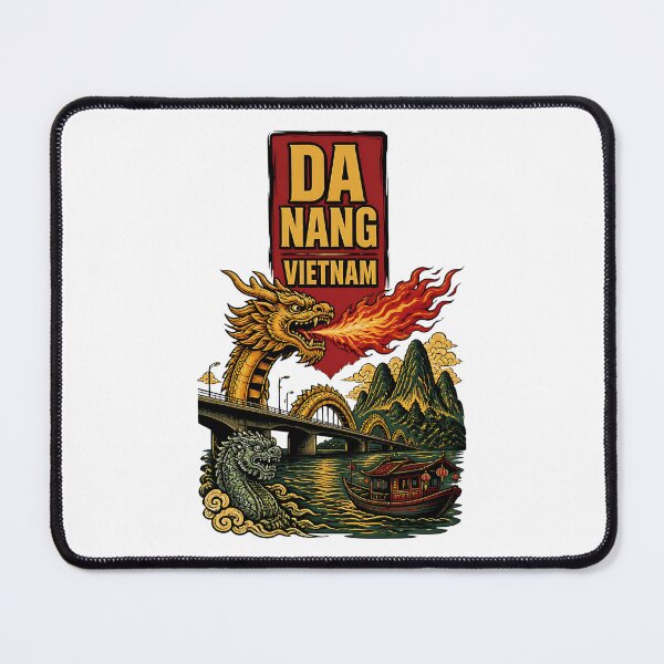 Item preview, Da Nang Vietnam Vintage Travel Tourism designed and sold by TravelersGems.