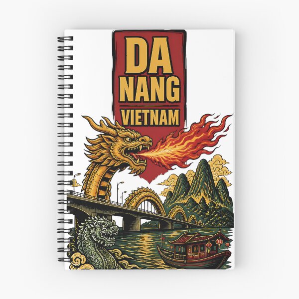 Item preview, Da Nang Vietnam Vintage Travel Tourism designed and sold by TravelersGems.