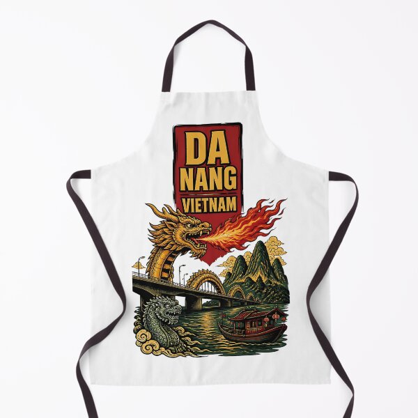 Item preview, Da Nang Vietnam Vintage Travel Tourism designed and sold by TravelersGems.