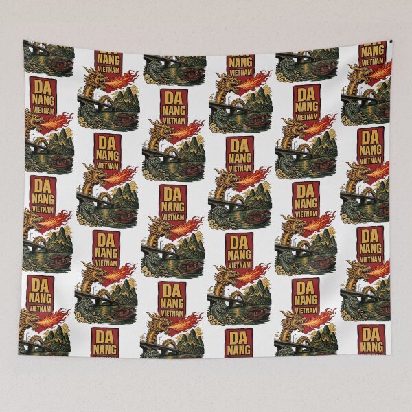 Item preview, Da Nang Vietnam Vintage Travel Tourism designed and sold by TravelersGems.