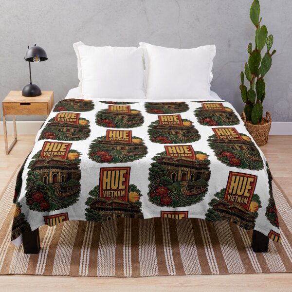 Item preview, Hue Vietnam Vintage Travel Tourism designed and sold by TravelersGems.