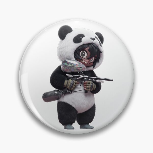 Item preview, Panda costume paintball player designed and sold by PaintballCrew.