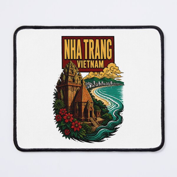 Item preview, Nha Trang Vietnam Vintage Travel Tourism designed and sold by TravelersGems.