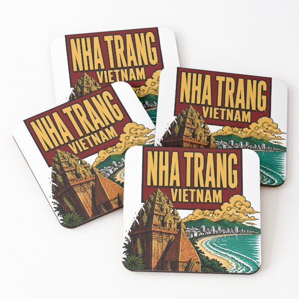Item preview, Nha Trang Vietnam Vintage Travel Tourism designed and sold by TravelersGems.