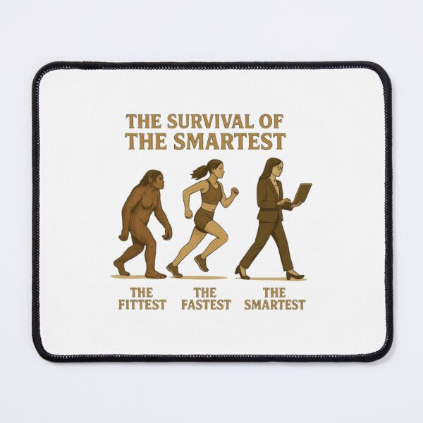 Item preview, THE SURVIVAL OF THE SMARTEST-WOMEN'S-2 designed and sold by giantstep.