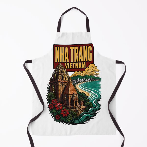 Item preview, Nha Trang Vietnam Vintage Travel Tourism designed and sold by TravelersGems.
