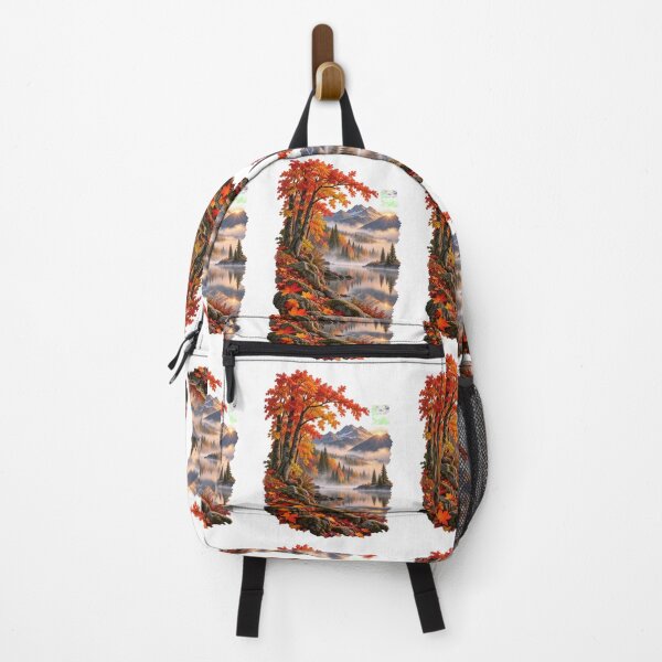 Item preview, Foggy Fall Morning Autumn Mountain Lake Landscape designed and sold by RockitBaby.