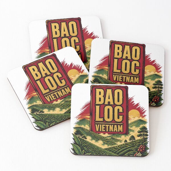 Item preview, Bao Loc Vietnam Vintage Travel Tourism designed and sold by TravelersGems.