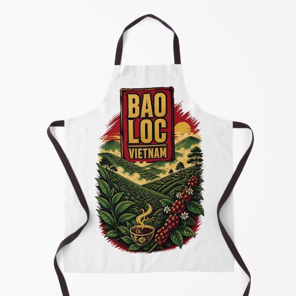 Item preview, Bao Loc Vietnam Vintage Travel Tourism designed and sold by TravelersGems.