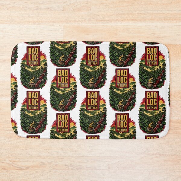 Item preview, Bao Loc Vietnam Vintage Travel Tourism designed and sold by TravelersGems.