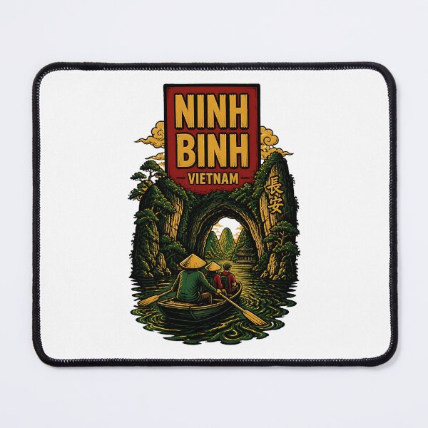 Item preview, Ninh Binh Vietnam Vintage Travel Tourism designed and sold by TravelersGems.