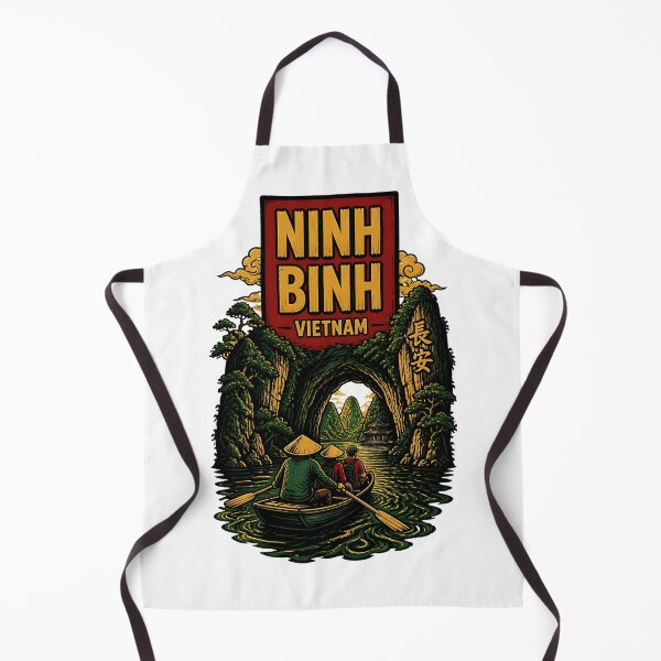 Item preview, Ninh Binh Vietnam Vintage Travel Tourism designed and sold by TravelersGems.