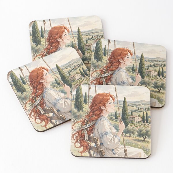 Item preview, Redhead in Italy ?? | Tuscany Summer designed and sold by DibujandoPorfa.