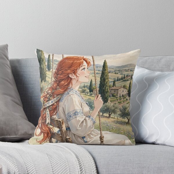 Item preview, Redhead in Italy ?? | Tuscany Summer designed and sold by DibujandoPorfa.