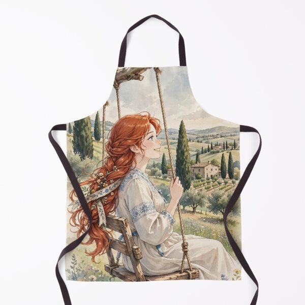 Item preview, Redhead in Italy ?? | Tuscany Summer designed and sold by DibujandoPorfa.