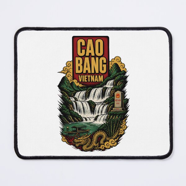 Item preview, Cao Bang Vietnam Vintage Travel Tourism designed and sold by TravelersGems.