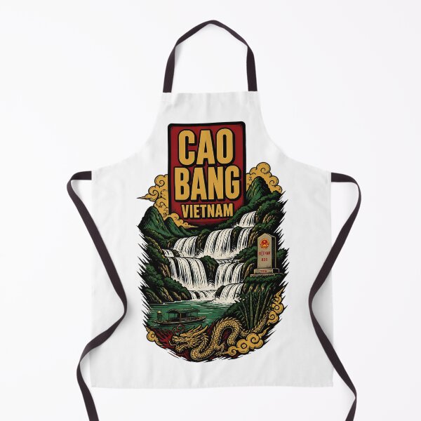Item preview, Cao Bang Vietnam Vintage Travel Tourism designed and sold by TravelersGems.