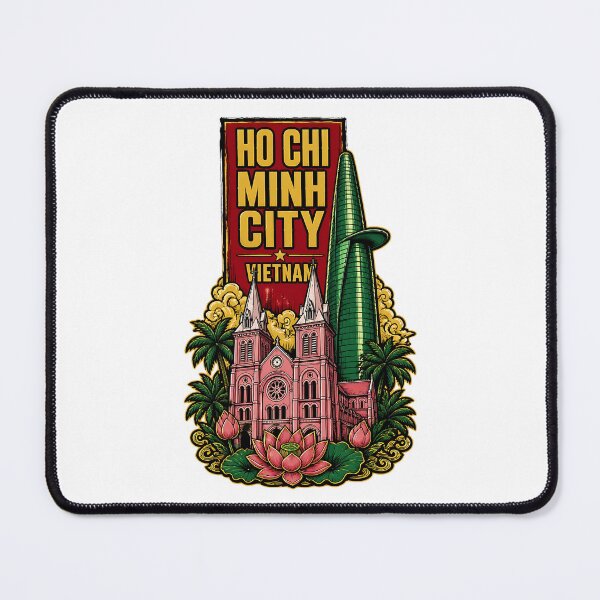 Item preview, Ho Chi Minh City Vietnam Vintage Travel Tourism designed and sold by TravelersGems.