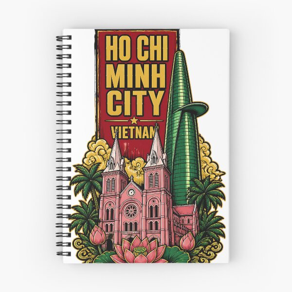 Item preview, Ho Chi Minh City Vietnam Vintage Travel Tourism designed and sold by TravelersGems.