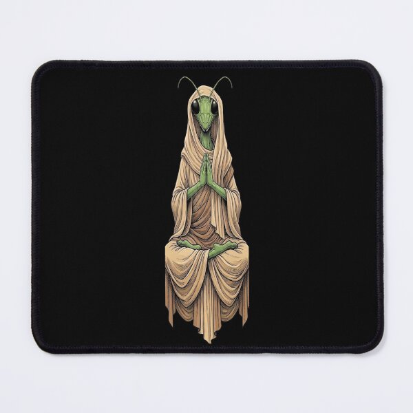 Item preview, Praying Mantis in Meditation – Spirit in Prayer T-Shirt designed and sold by Animal Cosmic Society.