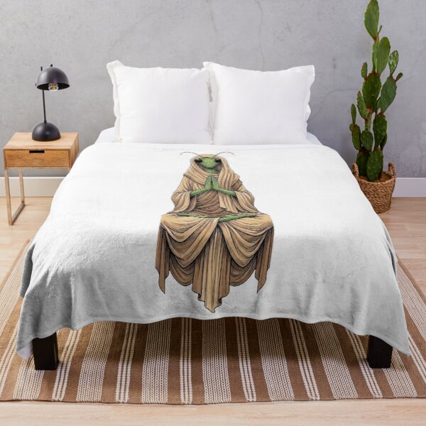 Item preview, Praying Mantis in Meditation – Spirit in Prayer T-Shirt designed and sold by Animal Cosmic Society.