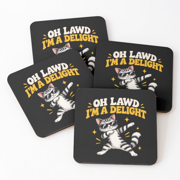 Item preview, Oh Lawd I'm A Delight | Funny Dabbing Cat Meme & Sassy Humor designed and sold by Cree8if.