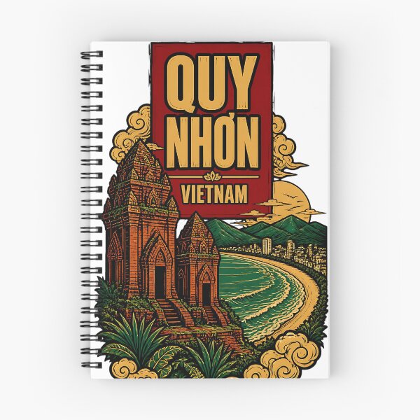 Item preview, Quy Nhon Vietnam Vintage Travel Tourism designed and sold by TravelersGems.