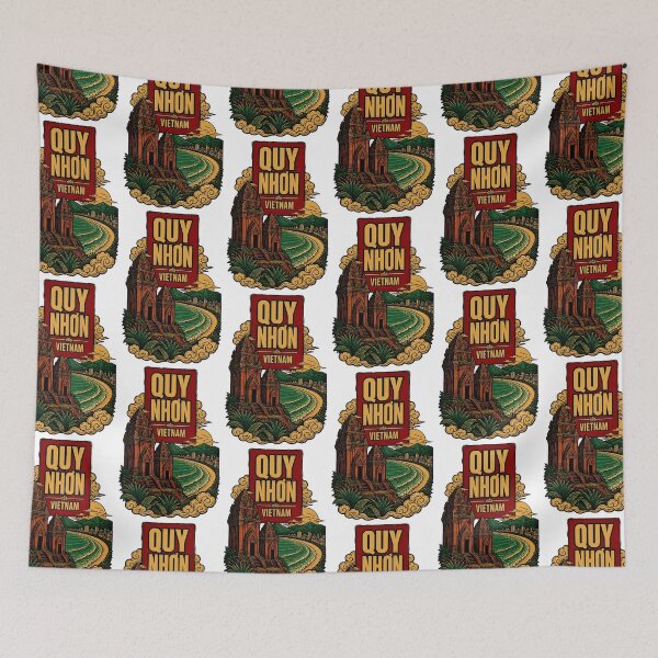 Item preview, Quy Nhon Vietnam Vintage Travel Tourism designed and sold by TravelersGems.