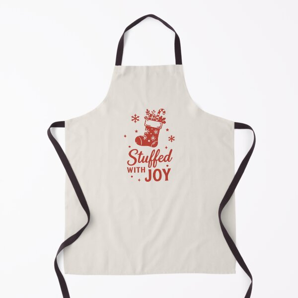 Item preview, Stuffed With Joy – Festive Christmas Stocking Art designed and sold by Tklezardesigns.