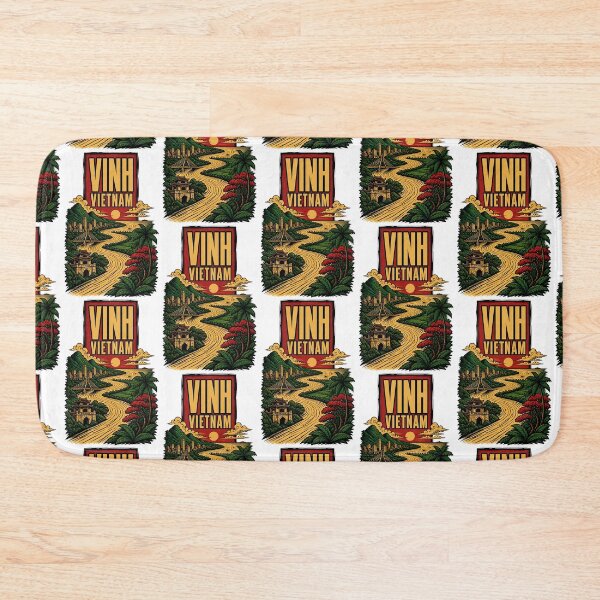 Item preview, Vinh Vietnam Vintage Travel Tourism designed and sold by TravelersGems.