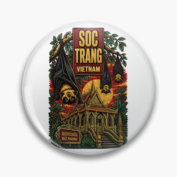 Artikelvorschau, Soc Trang Vietnam Vintage Reisen Tourismus entworfen und verkauft von TravelersGems.