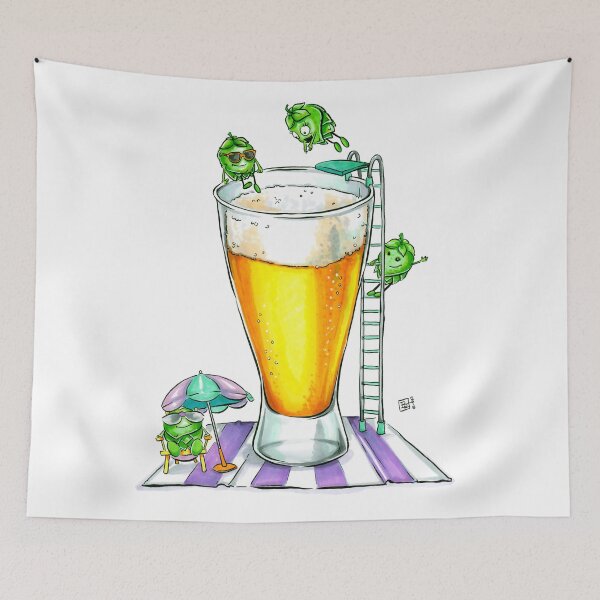 Item preview, Hoppy Summer designed and sold by Billi French Illustrations.