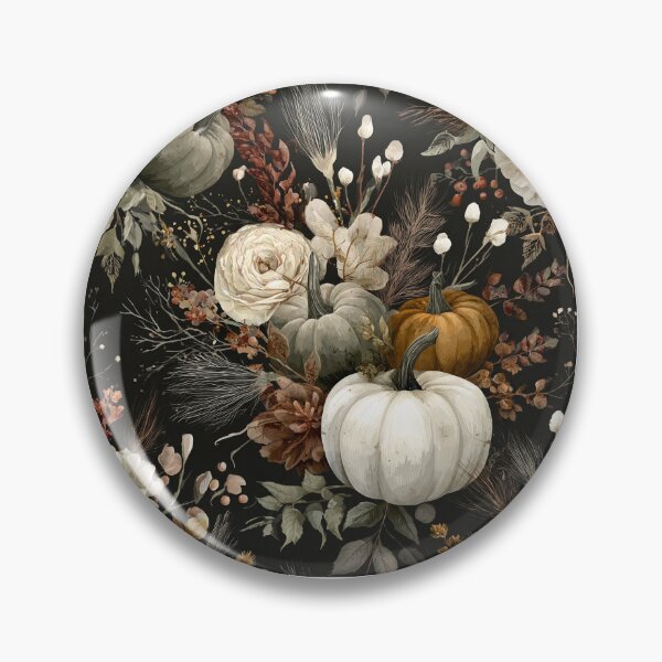 Item preview, Moonlit Pumpkin Harvest designed and sold by ColorFlowArt.