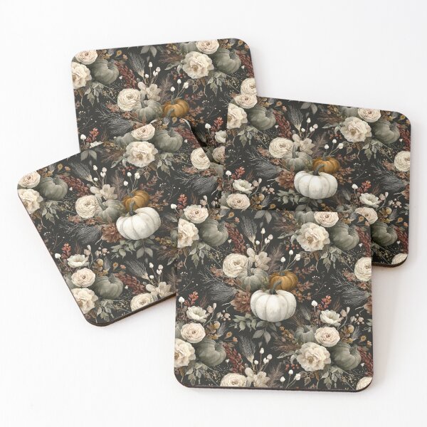 Item preview, Moonlit Pumpkin Harvest designed and sold by ColorFlowArt.