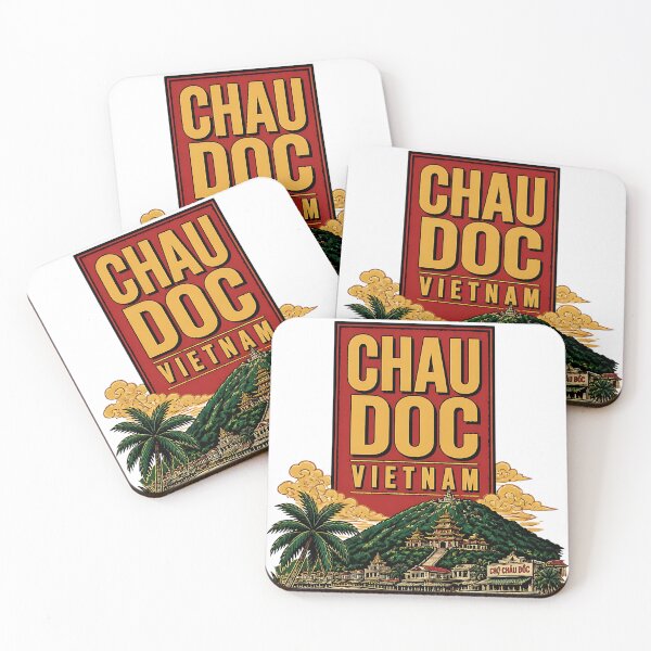 Item preview, Chau Doc Vietnam Vintage Travel Tourism designed and sold by TravelersGems.