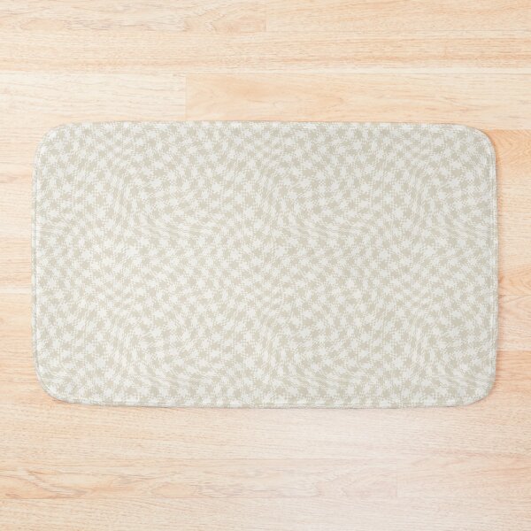 Item preview, Wavy Checkered - Minimalist Neutral Geometric Cream & Beige designed and sold by Fiorart Studio .
