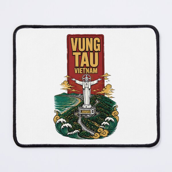 Item preview, Vung Tau Vietnam Vintage Travel Tourism designed and sold by TravelersGems.