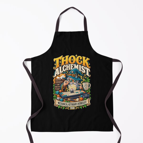 Item preview, Thock Alchemist - Mechanical Keyboard Enthusiast designed and sold by MOTIFOLK.