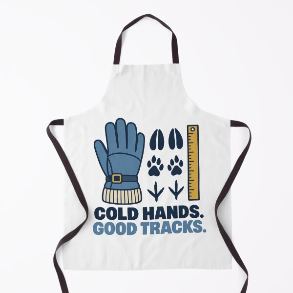 Item preview, Cold Hands Good Tracks Wildlife Tracking designed and sold by DreamLayerStudio.