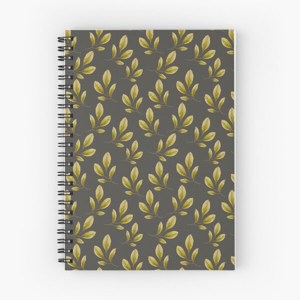 Item preview, Olive Gold Leaf Seamless Pattern designed and sold by ArtFairy38.