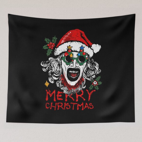 Item preview, Fan art de terror de Papá Noel aterrador designed and sold by shiftyourbarrie.