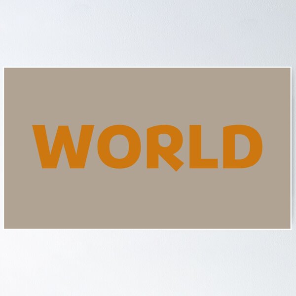 Item preview, World designed and sold by PierreAlbijanic.