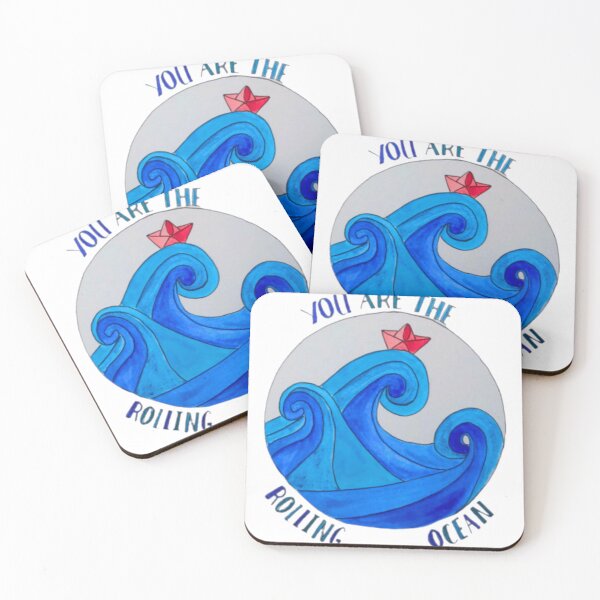 Item preview, Rolling Ocean Waves designed and sold by heleneapollines.