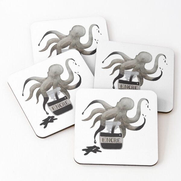 Item preview, Octopus Ink Bottle designed and sold by heleneapollines.