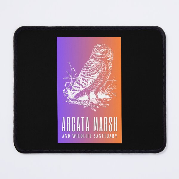 Item preview, Arcata Marsh and Wildlife Sanctuary Humboldt Nature California Owl Bird designed and sold by vle707.
