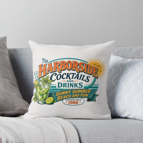 Item preview, Harborside Cocktails Vintage Beach designed and sold by TshirtsOnline-.