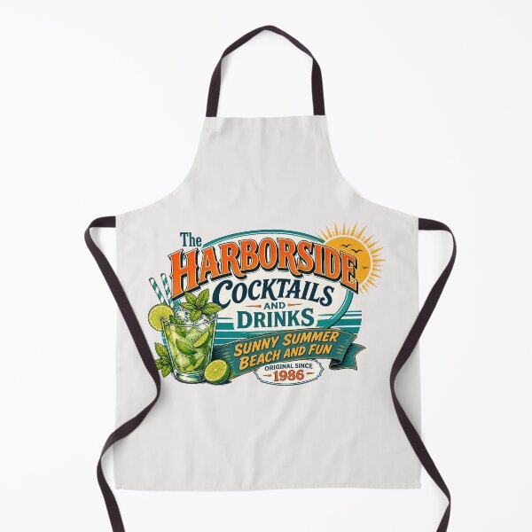 Item preview, Harborside Cocktails Vintage Beach designed and sold by TshirtsOnline-.